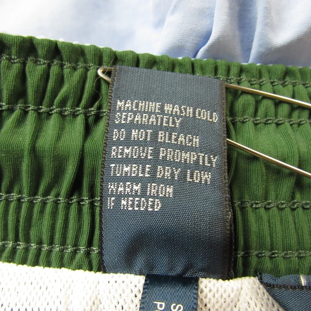 Polo Ralph Lauren Swim Trunks Mens‎ 4XL Blue Nylon Mesh Lined Drawstring Shorts
